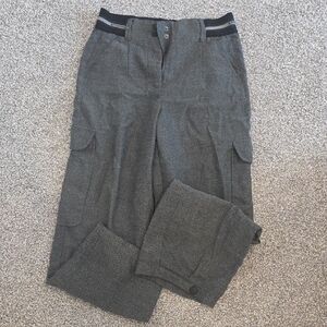 Democracy Gray Cargo Trousers